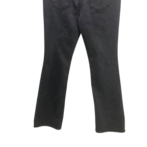 DKNY Jeans Womens 8 Ave B Slim Bootcut Mid Rise Black Denim Stretch Size 8 - Picture 9 of 11